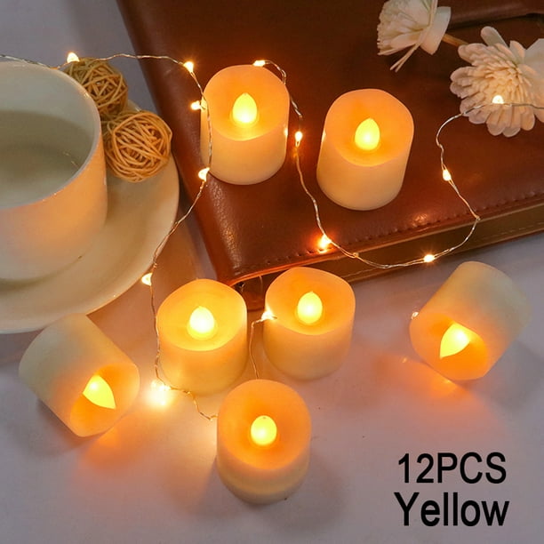 Wedding Decor Remote Control For Electronic Lamp Candles LED Tea Light